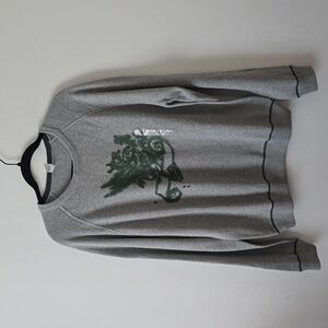 GAP Y2K Gap Established 1969 Reversible Gray Sweater Men Size Large